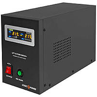 ИБП LogicPower LPY-B-PSW-500VA+ (350Вт) 5A 10A с правильной синусоидой 12В UP, код: 7421587