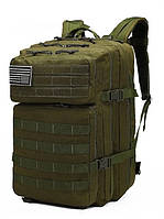 Тактический походный рюкзак на 45 л D3-GGL-301 Solve Олива BM, код: 8447093