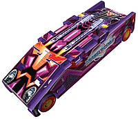 Машинка-трансформер Transcrasher Фиолетовая волна 140 x 80 x 7 мм Разноцветный (6636438) SN, код: 7585967