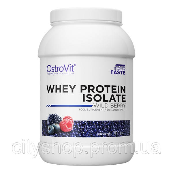 Протеин OstroVit Whey Protein Isolate 700 g 23 servings Wild Berry CP, код: 8180062 - фото 1 - id-p2160318659