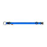 Нашийник Dog Extreme нейлоновий регульований 30 мм 35-58 см Блакитний SC, код: 7561661, фото 2