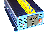 Перетворювач напруги інвертор Eryuan 1000W DC AC 12 V-220 V Blue (3_02574) SC, код: 7780893, фото 5