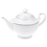 Чайник для заваривания чая Lora Белый H15-069 1500ml HH, код: 7245265