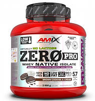 Протеин Amix Nutrition ZeroPro Protein 2000 g 57 servings Dark Cookies Cream GM, код: 7620907