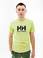 Мужская Футболка HELLY HANSEN HH LOGO T-SHIRT Салатовый L (7d33979-395 L) z114-2024