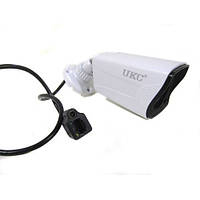 Мережева зовнішня IP-камера UKC 134SIP ІЧ-підсвітка (52048) VK, код: 7336927