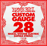 Струна Ernie Ball 1128 Nickel Wound Electric Guitar String .028 PK, код: 6839131