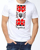 Футболка Арбуз Украина Вышиванка XS Белый ES, код: 8181024