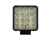 Дополнительная лед фара дальнего света 16 Led (29-48W - FLOOD)