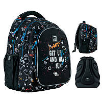 Рюкзак школьный Kite teens K24-8001M-3 40x29x17 см черный