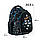 Рюкзак шкільний Kite teens K24-8001M-3 40x29x17 см чорний, фото 3