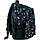 Рюкзак шкільний Kite teens K24-8001M-3 40x29x17 см чорний, фото 5