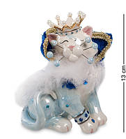 Декоративная фигурка Коронованный кот 13 см Pavone AL114015 IN, код: 7431293