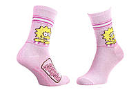 Носки The Simpsons Lisa Geekazoid 35-41 pink (13057681-7) NB, код: 2467181