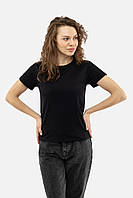 Женская футболка с коротким рукавом 2XL черный Yuki ЦБ-00210720 GR, код: 8422109