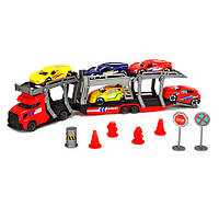 Игрушечный набор Dickie Toys Транспортер и 5 машинок OL86874 GG, код: 7427250