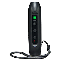 Відлякувач собак ультразвуковий dicway з ліхтариком і індикатором заряджання з USB iBag Чорний KB, код: 8222168