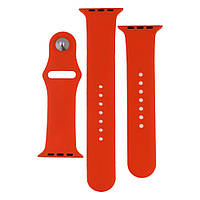 Ремешок Band Silicone Two-Piece для Apple Watch 42 Apple Watch 44mm Orange QT, код: 7444138
