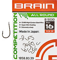 Крючок Brain All Round B5030 16 20 шт уп (1013-1858.80.39) IN, код: 7689443