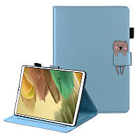Чехол-книжка Animal Wallet Samsung Galaxy Tab A7 Lite 8.7 T220 T225 Bear Голубой UL, код: 8101893