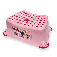 Детская ступенька для ванной комнаты Irak Plastik розовая CM-510 NB, код: 8357534