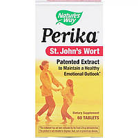 Экстракт зверобоя Nature's Way Perika St. John's Wort 60 таблеток (NWY06560) XN, код: 1771938