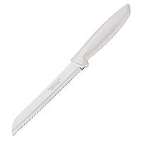 Нож для хлеба Tramontina Plenus 178 мм Light grey (6747193) BX, код: 8255657