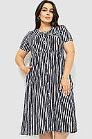 Платье женское на пуговицах черно-белый 219RT-7013 Ager M XN, код: 8225853