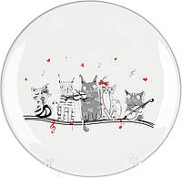 Тарелка Bona ceramic Ночная серенада диаметр 24см DP40203 LW, код: 7426297