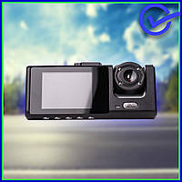Видеорегистратор 3 в 1, Портативный видеорегистратор APPIX С1 ночной режим с 3 камерами, Видеорегистратор