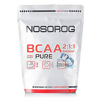 Аминокислота BCAA для спорта Nosorog Nutrition BCAA 2:1:1 200 g 36 servings Pure LW, код: 7778654