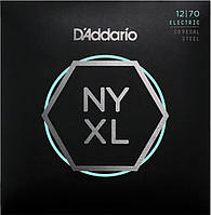 Струны для электрогитары D'Addario NYXL1270PS C6 Pedal Stetl Custom Medium 12 70 SP, код: 6556685