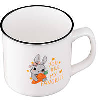 Чашка фарфоровая 320 мл Cute rabbit Ardesto AR3460 AG, код: 8380202