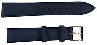 Ремешок для часов кожаный Mykhail Ikhtyar ширина 18 мм Темно-синий (S18-208S navy) DH, код: 8151420