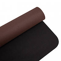 Коврик IVN для йоги и фитнеса коричнево-черный 1850х550х5мм EVA htp топ