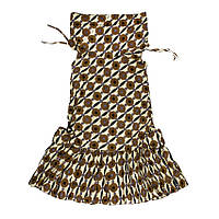 Платье Летнее Karma Noori Коттон S М Бежевый + коричневый (20427) UT, код: 6536330