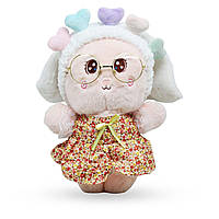 Мягкая игрушка Кролик Lalafanfan розовый MIC (С21703) SM, код: 8342954