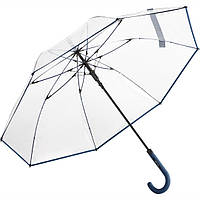 Зонт трость Fare 7112 прозрачный синий XN, код: 7608367