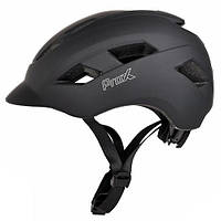 Шлем велосипедный ProX Town LED матовый Черный (A-KO-0218) IN, код: 8156589