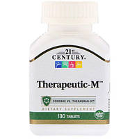 Витаминно-минеральный комплекс 21st Century Health Care Therapeutic-M 130 Tabs CEN-22368 TN, код: 7574386