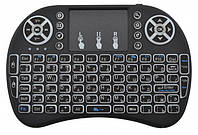 Беспроводная клавиатура с тачпадом Rii mini i8 2.4G с разноцветной подсветкой N PZ, код: 8147923