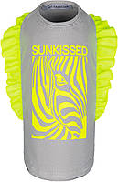 Футболка Pet Fashion Sunkissed XS Серая с желтым (4823082424634) IX, код: 7623621