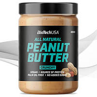 Заменитель питания BioTechUSA Peanut Butter 400 g 16 servings Crunchy TO, код: 7674040