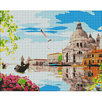 Алмазна мозаїка Яскрава Венеція Ідейка AMO7226 40х50 см SC, код: 8138434