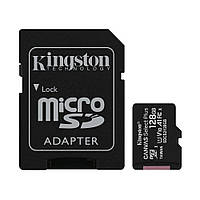 Карта памяти microSDXC Kingston 128GB Canvas Select Plus Class 10 UHS-I + SD-адаптер (SDCS2 1 ET, код: 8171028