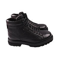 Ботинки мужские Cosottinni черные натуральная кожа 447-24ZHC 43 QT, код: 8333838