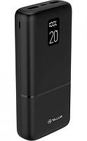 Универсальная мобильная батарея Tellur PD202 Boost Pro 20000mAh Black (TLL158351) GM, код: 8381849