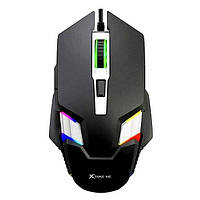 Мышка геймерская проводная XTRIKE ME GM-110 с подсветкой RGB Black N PZ, код: 8405160