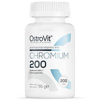 Микроэлемент Хром для спорта OstroVit Chromium 200 200 Tabs SN, код: 7614624