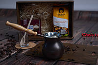 Подарочный набор кофе с туркой БАЗЕЛЬ Gorillas Market 450мл (Патина) z114-2024